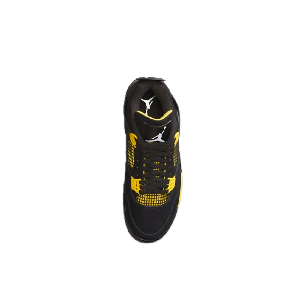 Air Jordan 4 Retro “Thunder” Black/ Tour Yellow"