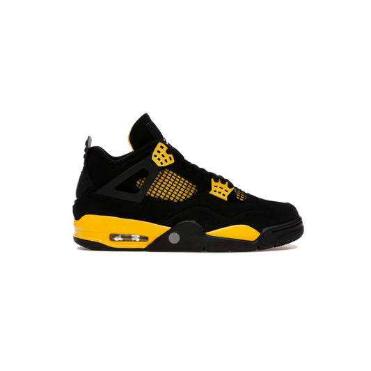 Air Jordan 4 Retro “Thunder” Black/ Tour Yellow"
